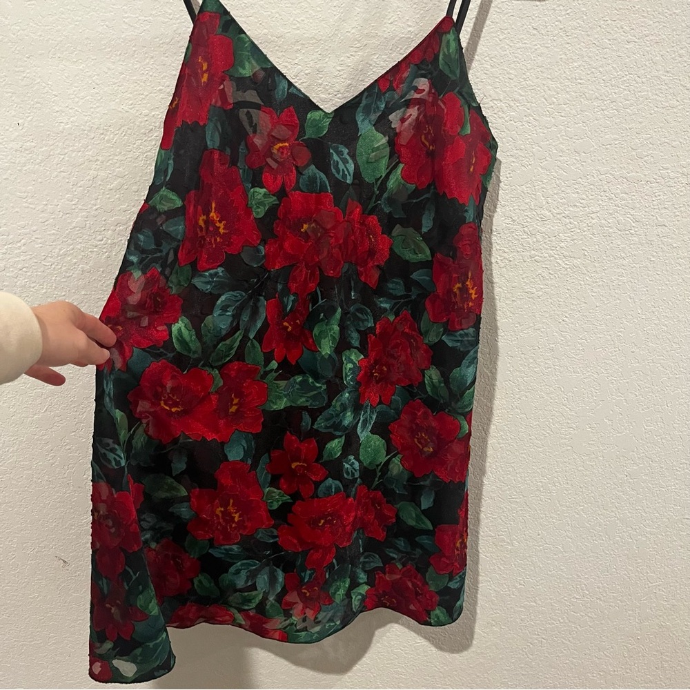 Vintage Gold Label Victorias Secret Floral Babydoll Women’s Lingerie Size Medium